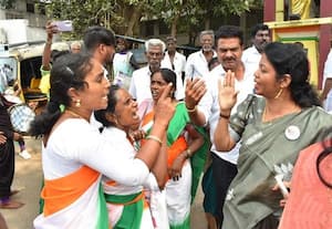  காங்., மாவட்ட தலைவர் அறிமுக கூட்டத்தில் நிர்வாகிகளுக்குள் 'லடாய்' விருத்தாசலத்தில் பரபரப்பு