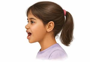  வாயை மூட முடியாமல் 2 ஆண்டுகளாக தவித்த சிறுமி: குணப்படுத்திய கொல்கட்டா அரசு டாக்டர்கள்