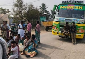  குடிநீர் தட்டுப்பாடு பொதுமக்கள் மறியல்