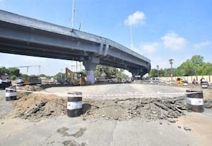  ராமநாதபுரம் ரயில்வே பாலம் அருகில் ரூ.1.20 கோடியில் ரவுண்டானா அமைப்பு