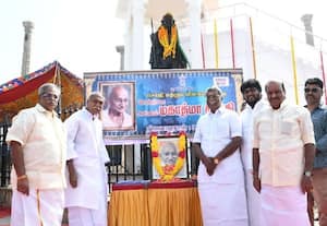  காந்தி நினைவு நாள் : முதல்வர் மரியாதை