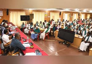 ரூ.3.50 கோடி பயிர் காப்பீடு நிலுவை தொகையை வழங்குவது... எப்போது:மாவட்ட குறைகேட்பு கூட்டத்தில் விவசாயிகள் வலியுறுத்தல்