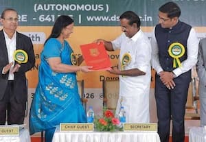  தனலட்சுமி சீனிவாசன் கல்லுாரியில் புரிந்துணர்வு ஒப்பந்தம்