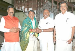 அமெட் பல்கலைக்கழகத்தின் ஜெ.ராமச்சந்திரன் உடன் நயினார் நாகேந்திரன் சந்திப்பு