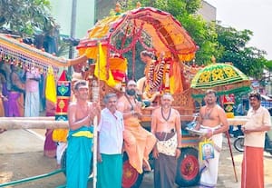  சிவன்மலையில் இன்று தேரோட்டம்