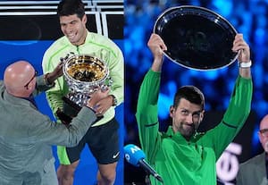 ஆஸ்திரேலிய ஓபனில் அல்காரஸ் சாம்பியன்; சாதனையை தவறவிட்டார் ஜோகோவிச்