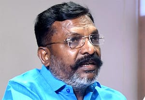  மதுரை விமான நிலையத்தில் ஓட்டமெடுத்த திருமாவளவன்