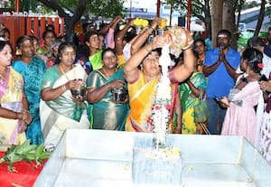  கோட்டை ஈஸ்வரன் கோவிலில் தைப்பூச வேல் பூஜை கோலாகலம்