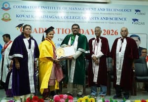  கலைமகள் கல்லுாரியில் 27வது பட்டமளிப்பு விழா