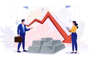 கமாடிட்டி சந்தையில் தங்கம், வெள்ளி மூன்று நாட்களில் 44% விலை வீழ்ச்சி