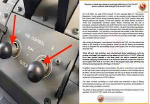 போயிங் விமானத்தில் சுவிட்ச் பழுது : தெளிவுபடுத்தியது சிவில் விமான போக்குவரத்து இயக்குநரகம்