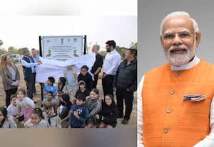 பிரதமர் மோடியின் தாய் பெயரில் தொடங்கப்பட்ட திட்டம்; இஸ்ரேலில் நடப்பட்ட 300 மரக்கன்றுகள்