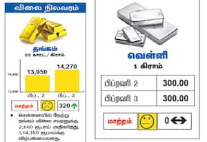 விலை நிலவரம்: தங்கம், வெள்ளி