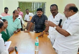  கலந்தாய்வில் விவாதிக்கப்பட்டது தினமலர் உங்கள் ஊராட்சி செய்தி தீர்வுக்கு  அதிகாரிகளுக்கு உத்தரவிட்ட  எம்.எல்.ஏ.,