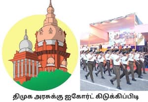 ஆர்எஸ்எஸ் முகாம் நடத்திய பள்ளிக்கு நோட்டீஸ் ஏன்? பதிலளிக்க அரசுக்கு உத்தரவு