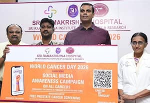  ராமகிருஷ்ணா மருத்துவமனையில் கேன்சர் விழிப்புணர்வு இயக்கம்