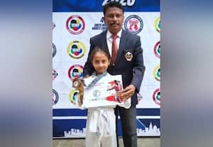  கராத்தேயில் 8 வயது மாணவி சாதனை