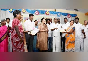  501 குடும்பத்தினருக்கு வீட்டு மனை பட்டா வழங்கல்