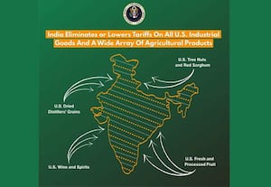 அமெரிக்கா வெளியிட்ட இந்திய வரைபடம்: பாகிஸ்தானுக்கு அதிர்ச்சி