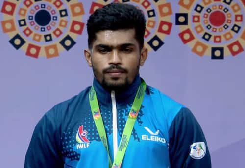 முத்துப்பாண்டி ராஜா தேசிய சாதனை: 'சீனியர்' பளுதுாக்குதலில் அபாரம்