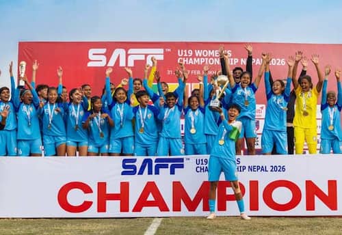 இந்திய பெண்கள் அணி சாம்பியன்: தெற்காசிய கால்பந்து தொடரில் அசத்தல்