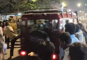  நா.த.க., - த.வெ.க., மோதல் கார் கண்ணாடி உடைப்பு