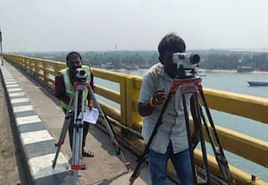  பாம்பன் கடலில் புதிய பாலம் அமைக்க சர்வே