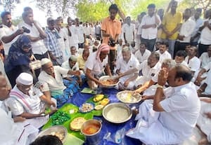  தேர்தல் வெற்றிக்காக அமைச்சர் தடபுடல் அசைவ விருந்து