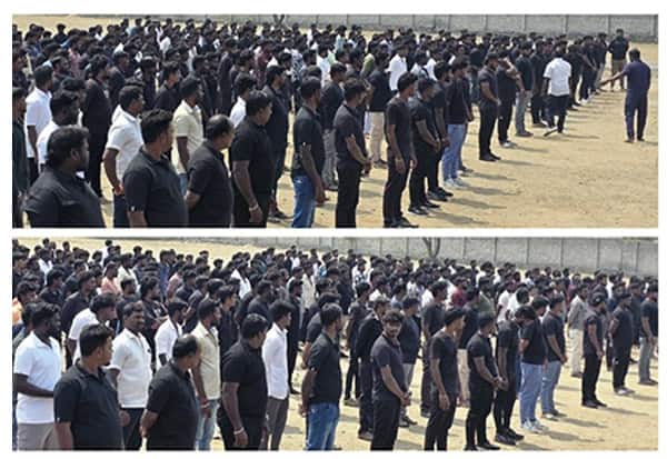  விஜய் கூட்டத்துக்கு 420 தொண்டர் படை பாதுகாப்பு