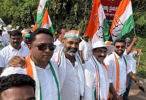  'விபி ஜி ராம் ஜி' திட்டத்திற்கு எதிராக  108 கி.மீ., துார பாதயாத்திரை