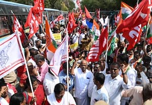 நாடு முழுவதும் தொழிற்சங்கங்கள் வேலைநிறுத்த போராட்டம்