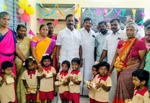  புதிய அங்கன்வாடி மையம் திறப்பு