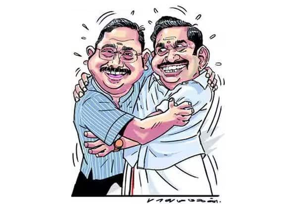  அ.தி.மு.க., மேடையில் ஏற அ.ம.மு.க.,வினர் மறுப்பு ஏன்?