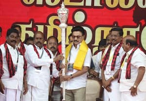 சூப்பர் பாஸ்ட் இன்ஜின் ஒருபோதும் தலைகுனியாது;  திருப்பத்தூர் மாநாட்டில் ஸ்டாலின் பெருமிதம்