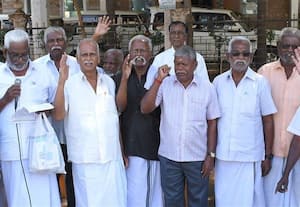  ஓய்வு ஆசிரியர்கள் தர்ணா