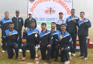  தென் பிராந்திய ராணுவ 'கிராஸ் கன்ட்ரி' சாம்பியன்ஷிப் போட்டி