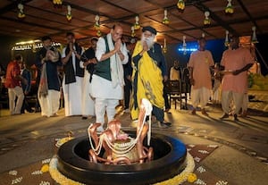 ஈஷா மஹா சிவராத்திரி நம் பண்பாட்டின் மறுமலர்ச்சி; மத்திய அமைச்சர் ராஜ்நாத் சிங் புகழாரம்