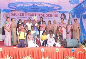  சேக்ரட் ஹார்ட் பள்ளி விளையாட்டு விழா சர்வதேச வாலிபால் வீரர் நர்மதா பங்கேற்பு