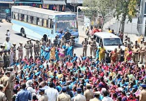  சத்துணவு ஊழியர்கள் கைது