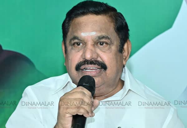 கூட்டணி என்பது தலைவர்களின் விருப்பம்: தேமுதிக-திமுக கூட்டணி குறித்து இபிஎஸ் பேட்டி