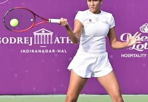  மகளிர் ஓபன் டென்னிஸ் போட்டி ஸ்ரீவள்ளி ராஷ்மிகா முன்னேற்றம்