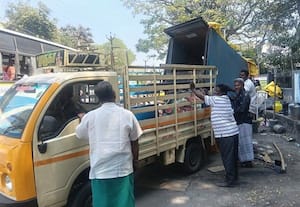  செங்கை - காஞ்சிபுரம் சாலையில் ஆக்கிரமிப்பு அகற்றம்