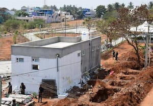  பூங்காவில் கழிப்பறை கட்ட அக்கம்பக்க மக்கள் எதிர்ப்பு