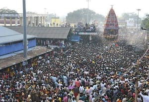  மேல்மலையனுார் கோவில் தேரோட்டம் கோலாகலம்