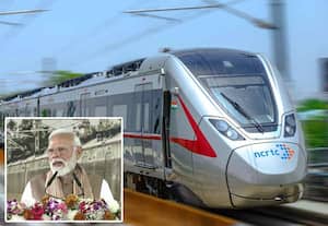 இந்தியாவின் முதல் அதிவேக நமோ பாரத் ரயில் சேவையை தொடங்கி வைத்தார் பிரதமர் மோடி 