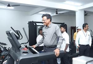  மணக்குள விநாயகர் மருத்துவமனை விடுதியில் உடற்பயிற்சி கூடம் திறப்பு