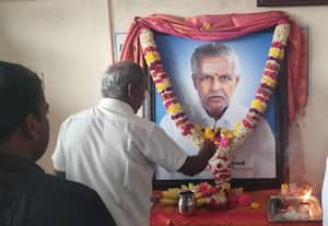  முன்னாள் தலைவரின்  நினைவு தினம் விசைத்தறியாளர்கள்  அஞ்சலி