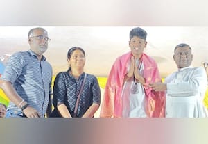  தேசிய பாரா சைக்கிளிங் போட்டி கோவை வீரருக்கு 2ம் இடம்