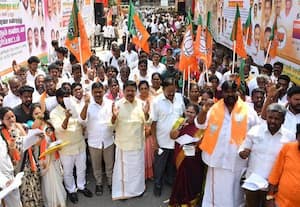  'பட்டியலின நிதியை வேறு திட்டத்துக்கு திருப்பக்கூடாது' பா.ஜ., ஆர்ப்பாட்ட முழக்கம்