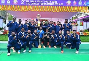  தென்மண்டல கிரிக்கெட் போட்டி புதுச்சேரி போலீஸ் அணி சாம்பியன்